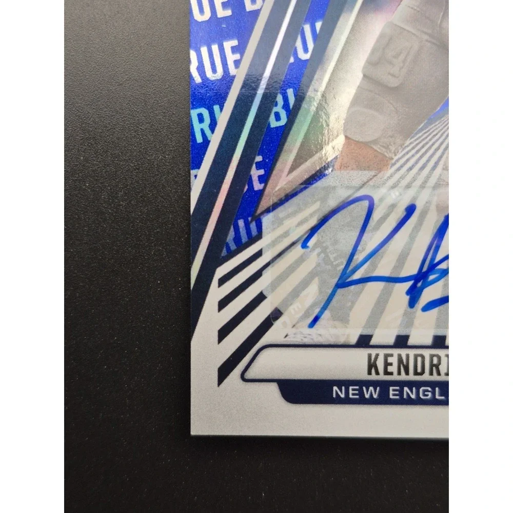 2024 Panini Rookies & Stars Kendrick Bourne #67‎ True Blue /99 Auto Patriots